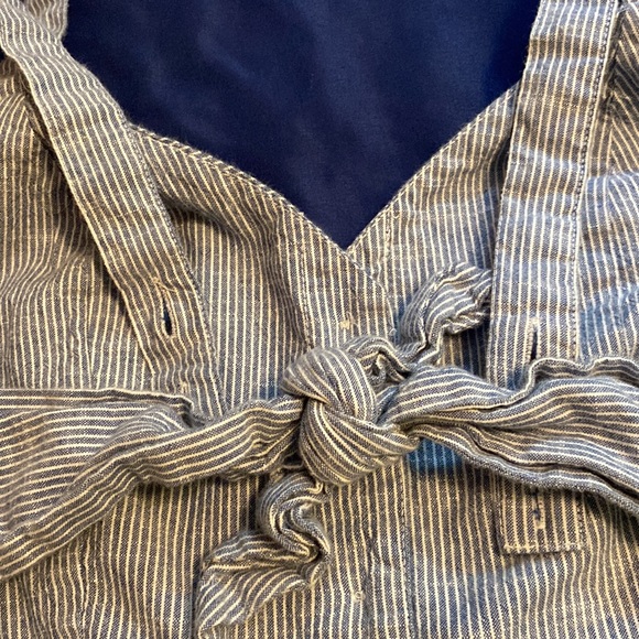 Japna Pinstrip/Jean Jumpsuit - Picture 5 of 11